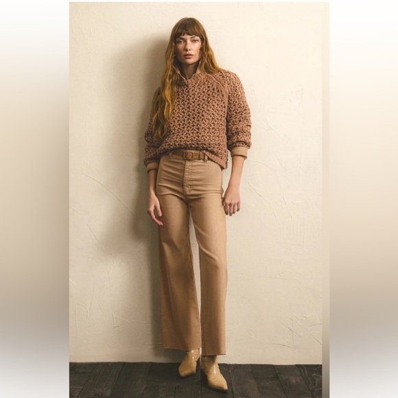 NEW Z SUPPLY rilynn washed pant in burro - Picture 4 of 6